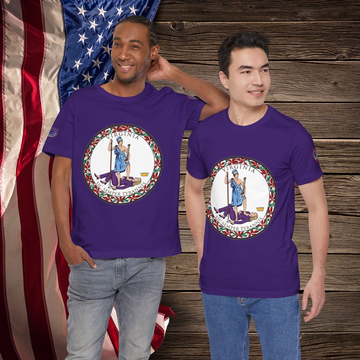 Virginia Tyrant State Seal - T-Shirt