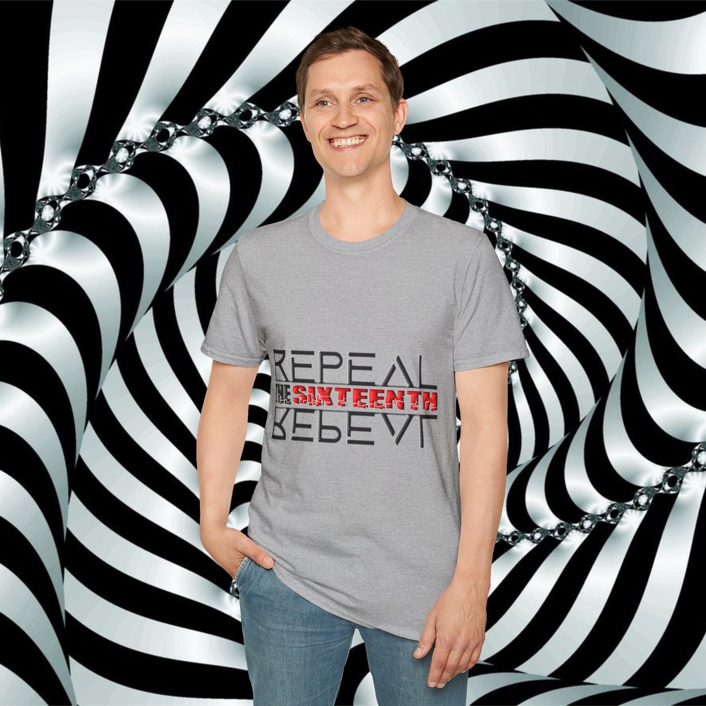 "Repeal the Sixteenth" - Unisex Softstyle T-Shirt