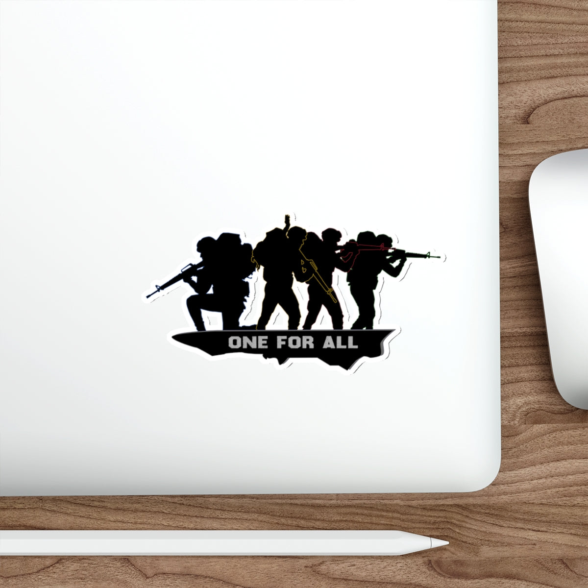 “One For All” - Die-Cut Military Sticker