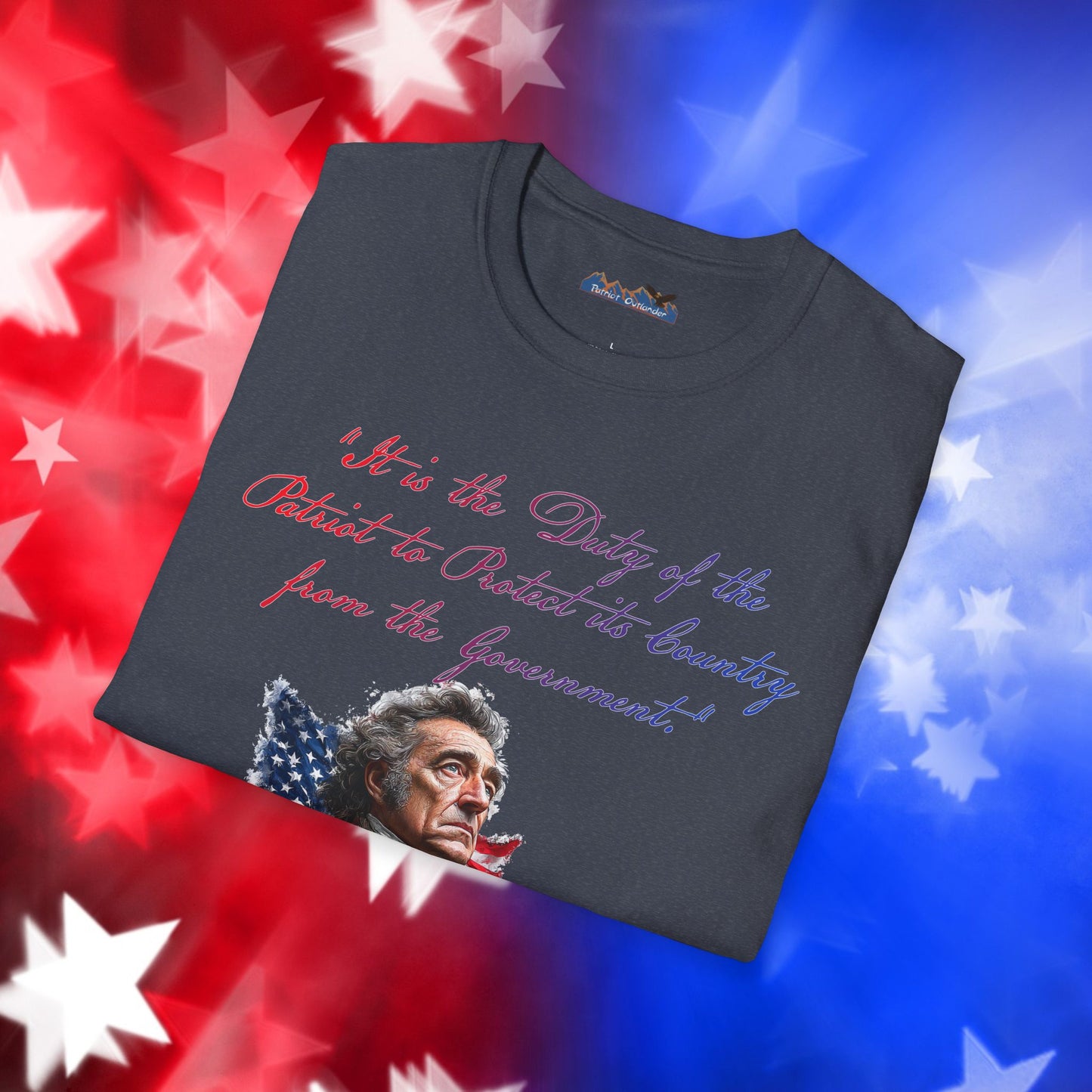 Thomas Paine Style 1 - Independence Day - Softstyle Unisex T-Shirt