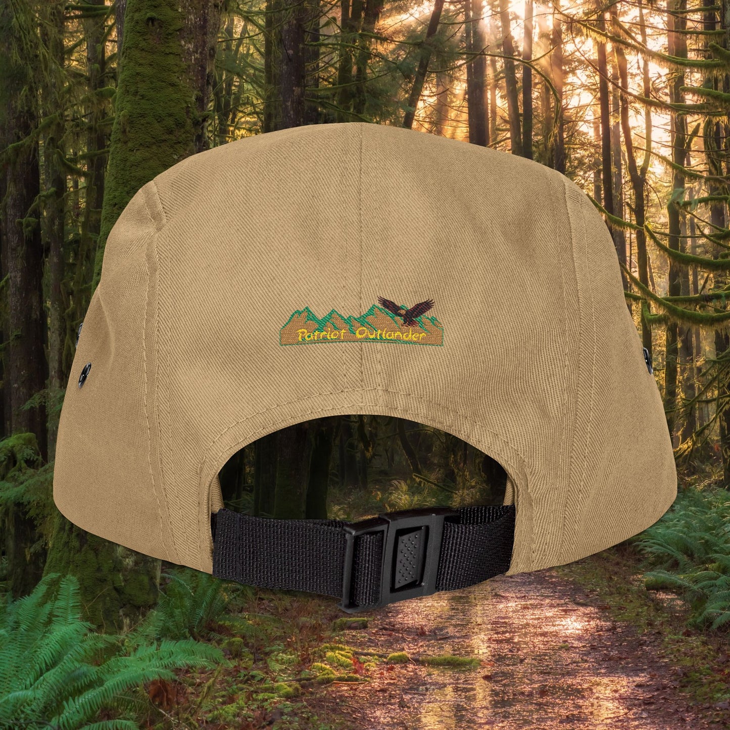 Liberty Flag - Embroidered 5 Panel Outdoor Cap