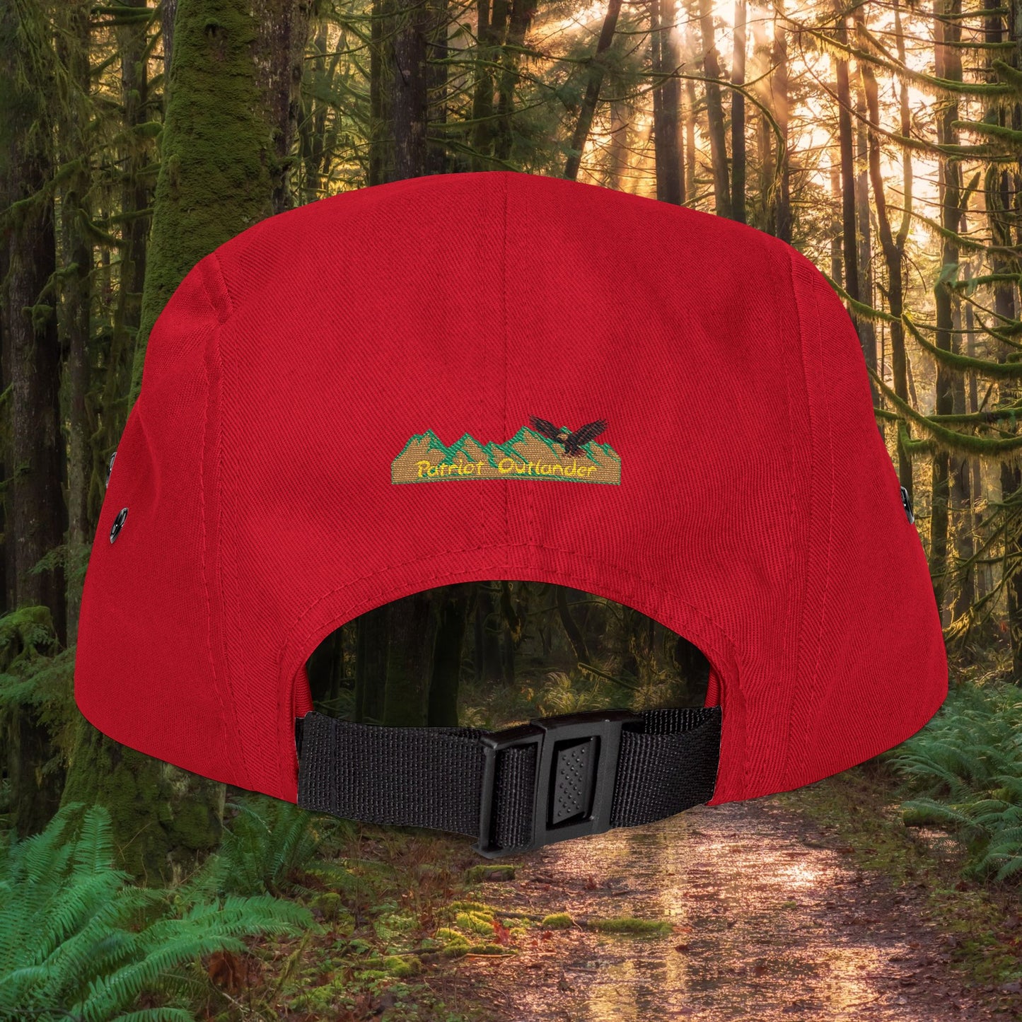 Liberty Flag - Embroidered 5 Panel Outdoor Cap