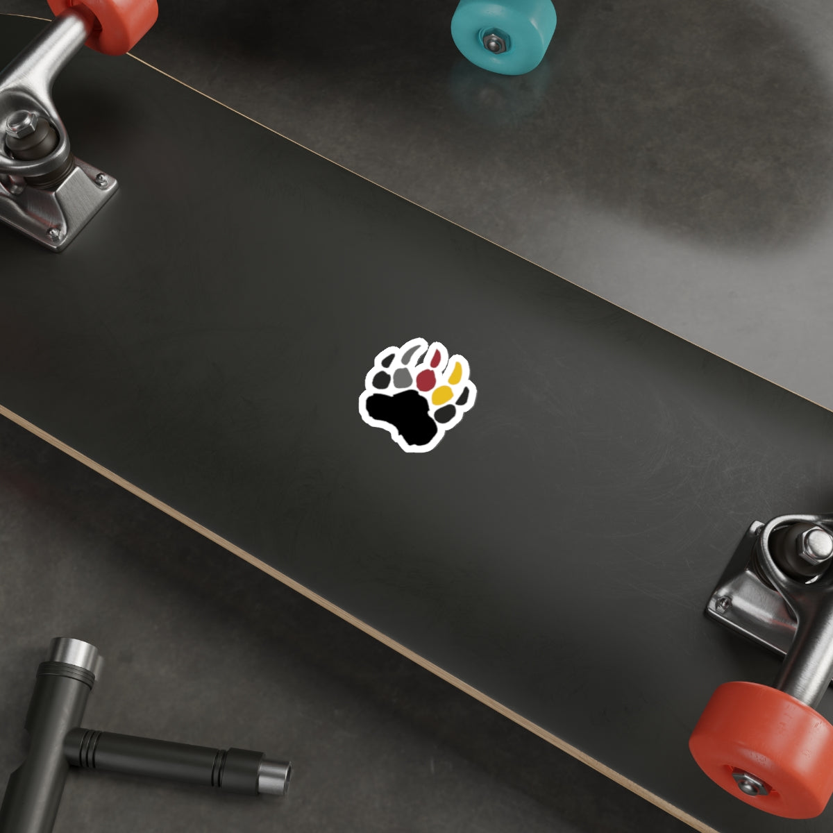 Pineland Bear Claw - Die-Cut Sticker