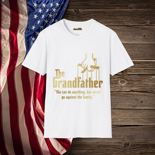 "The Grandfather" Quote - Softstyle T-Shirt for Grandpa