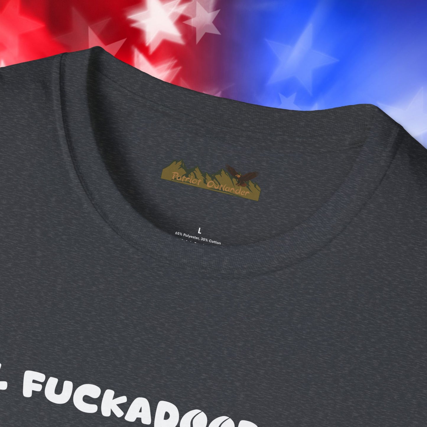 Funny Rooster Coffee Lover Unisex Softstyle T-Shirt - "Well Fuckadoodle Doo Goodmorning to You"