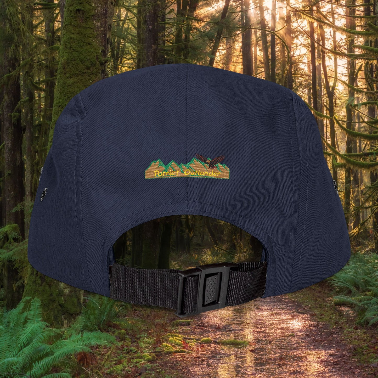 Liberty Flag - Embroidered 5 Panel Outdoor Cap