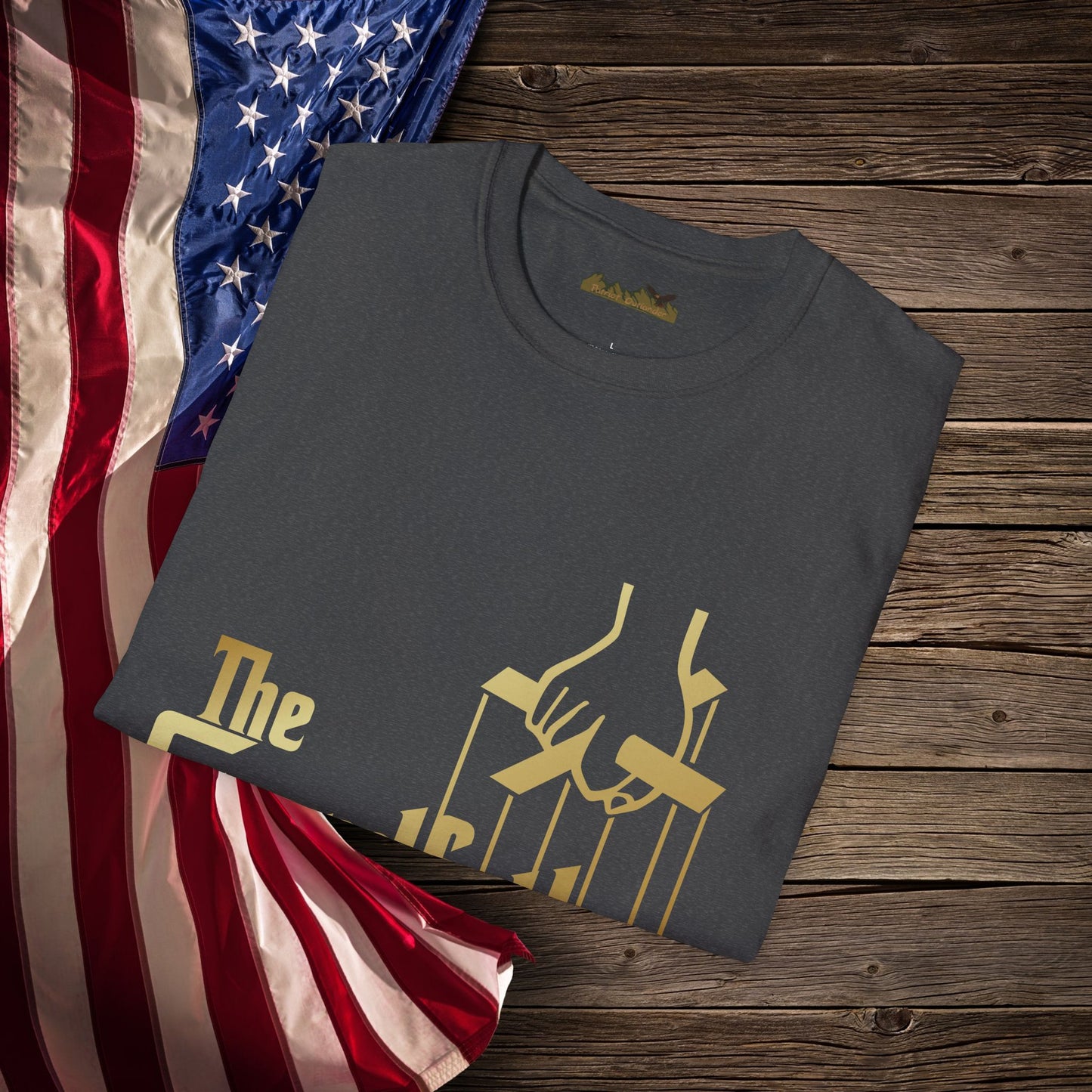 "The Grandfather" Quote - Softstyle T-Shirt for Grandpa
