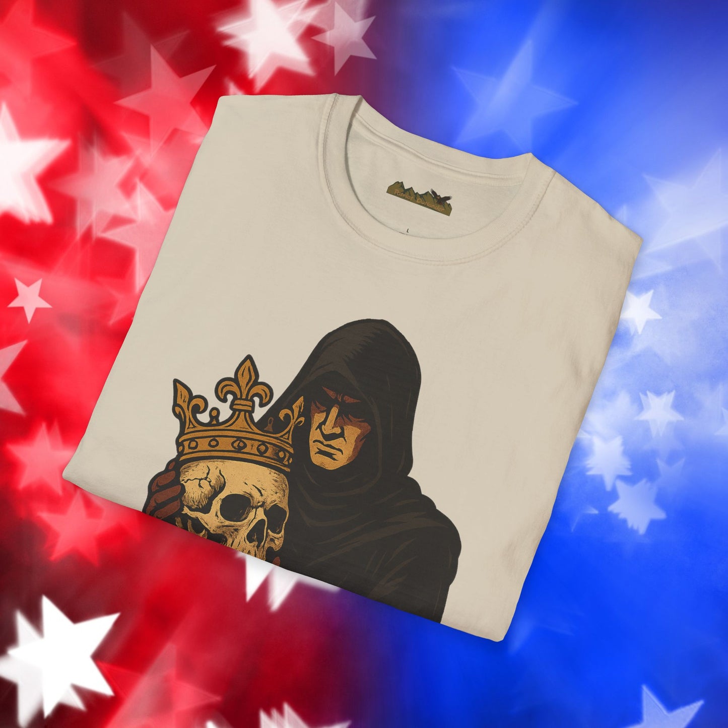 "Tyrant Hunter" - Bold Graphic Unisex Softstyle Tee