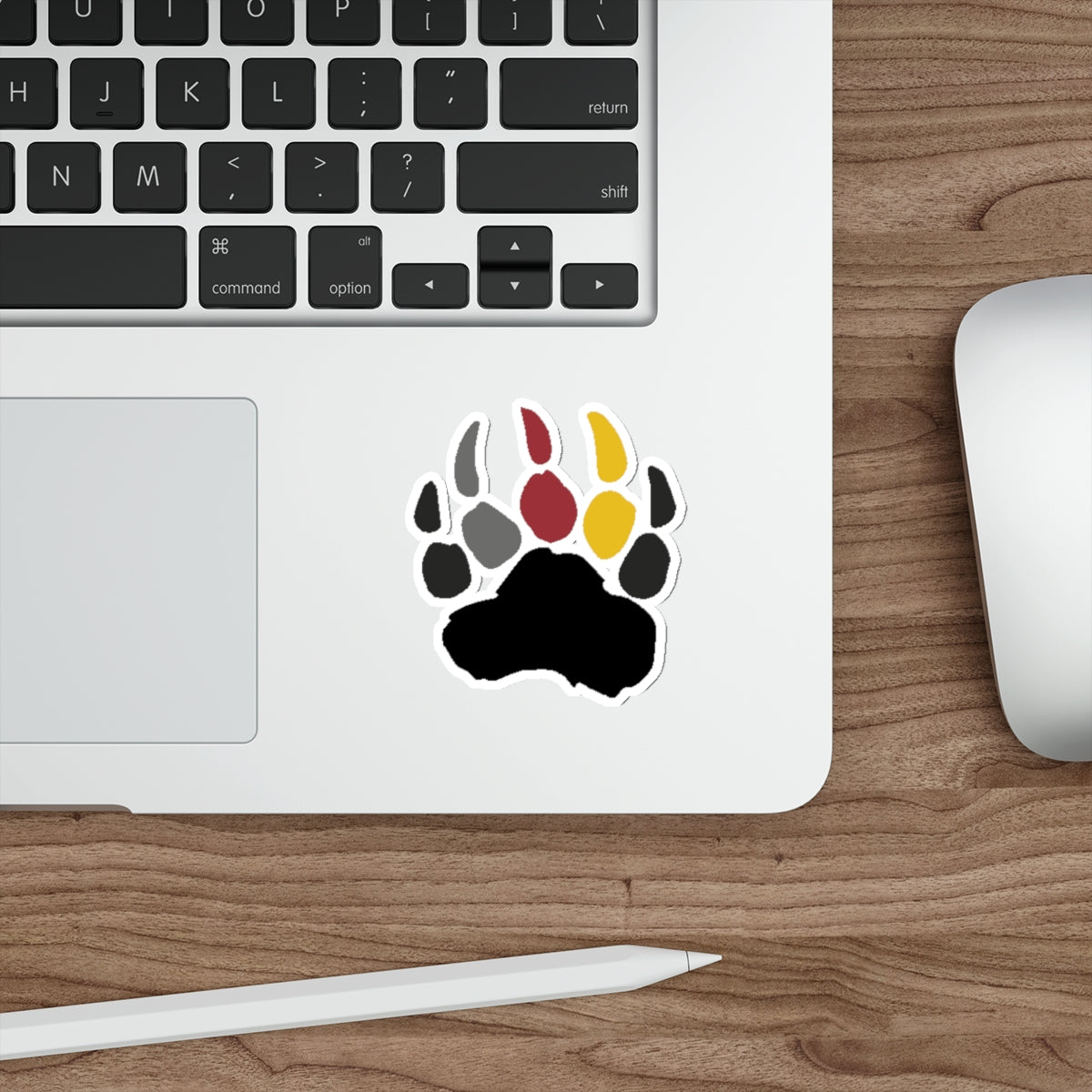 Pineland Bear Claw - Die-Cut Sticker