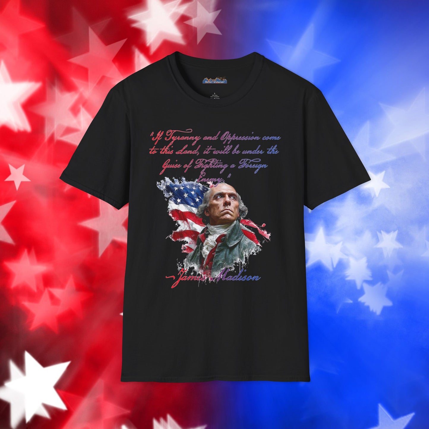 James Madison Style 1 - Independence Day - Softstyle Unisex T-Shirt