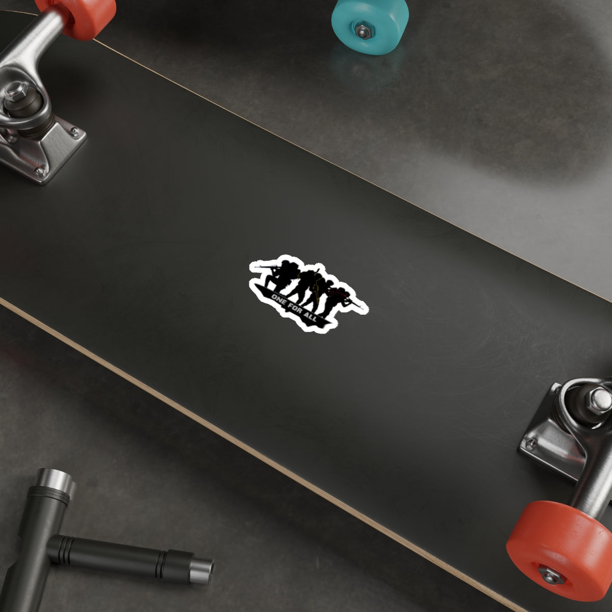 “One For All” - Die-Cut Military Sticker