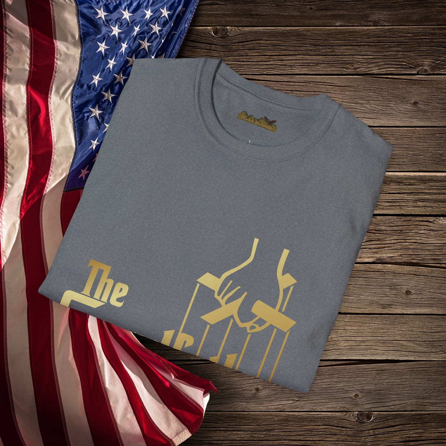 "The Grandfather" Quote - Softstyle T-Shirt for Grandpa