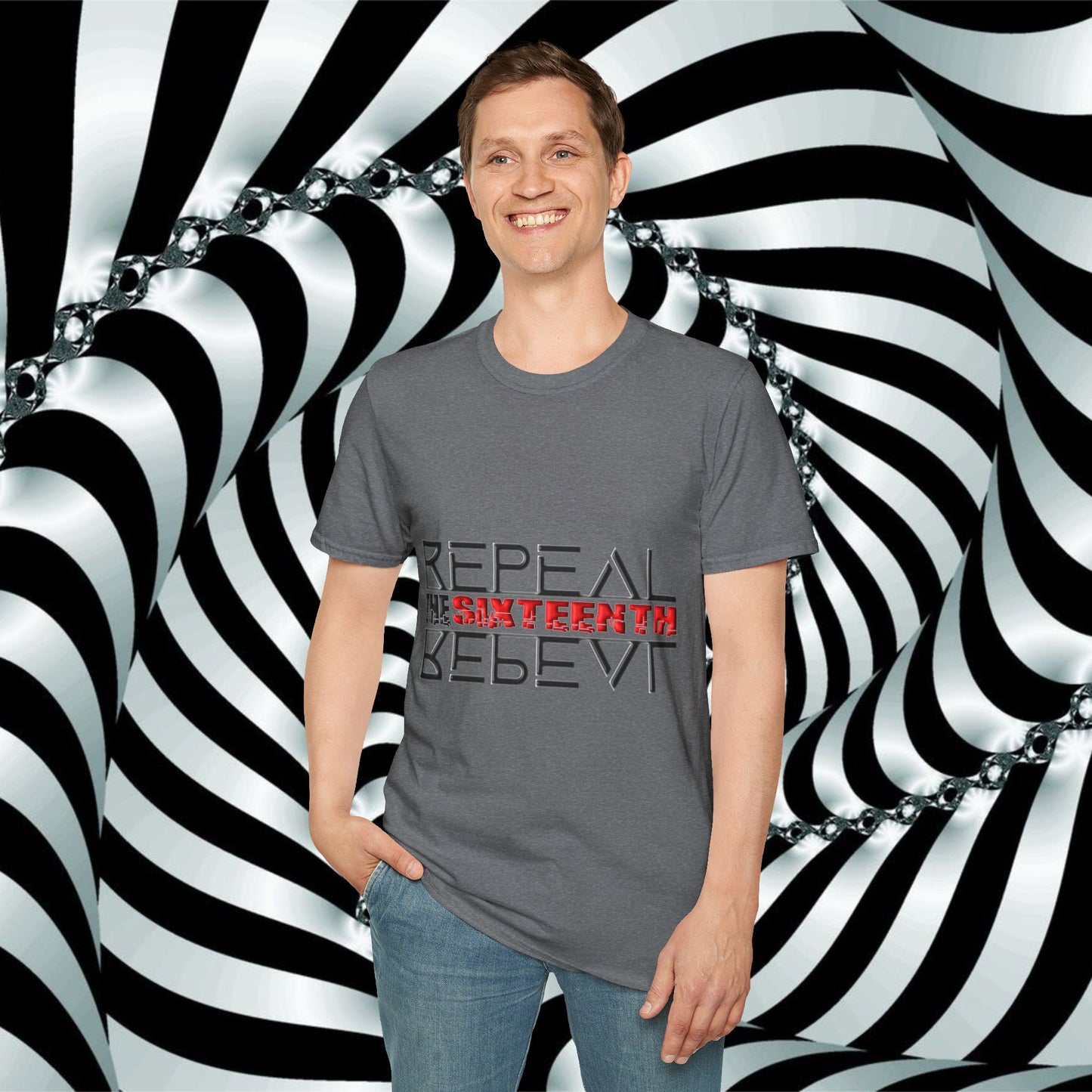 "Repeal the Sixteenth" - Unisex Softstyle T-Shirt