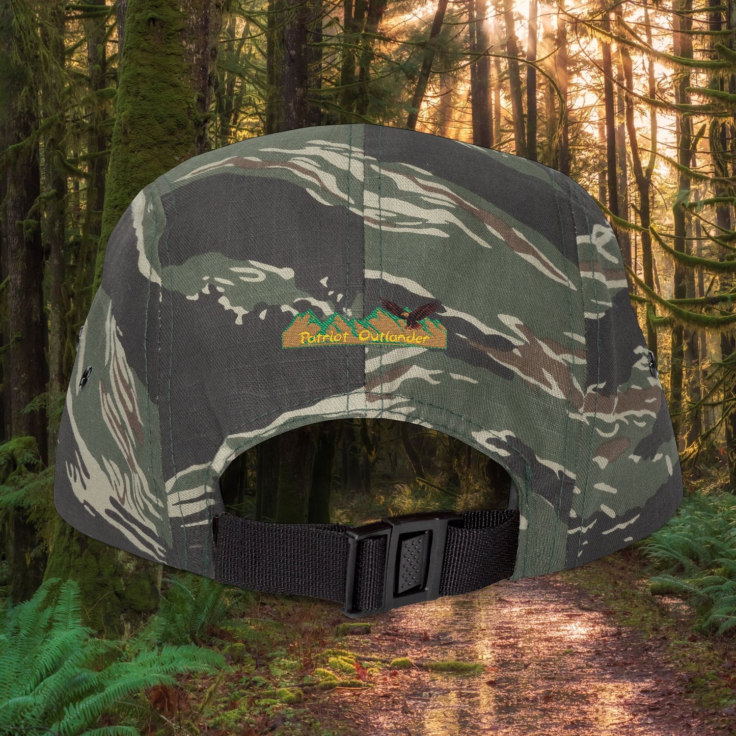 Liberty Flag - Embroidered 5 Panel Outdoor Cap