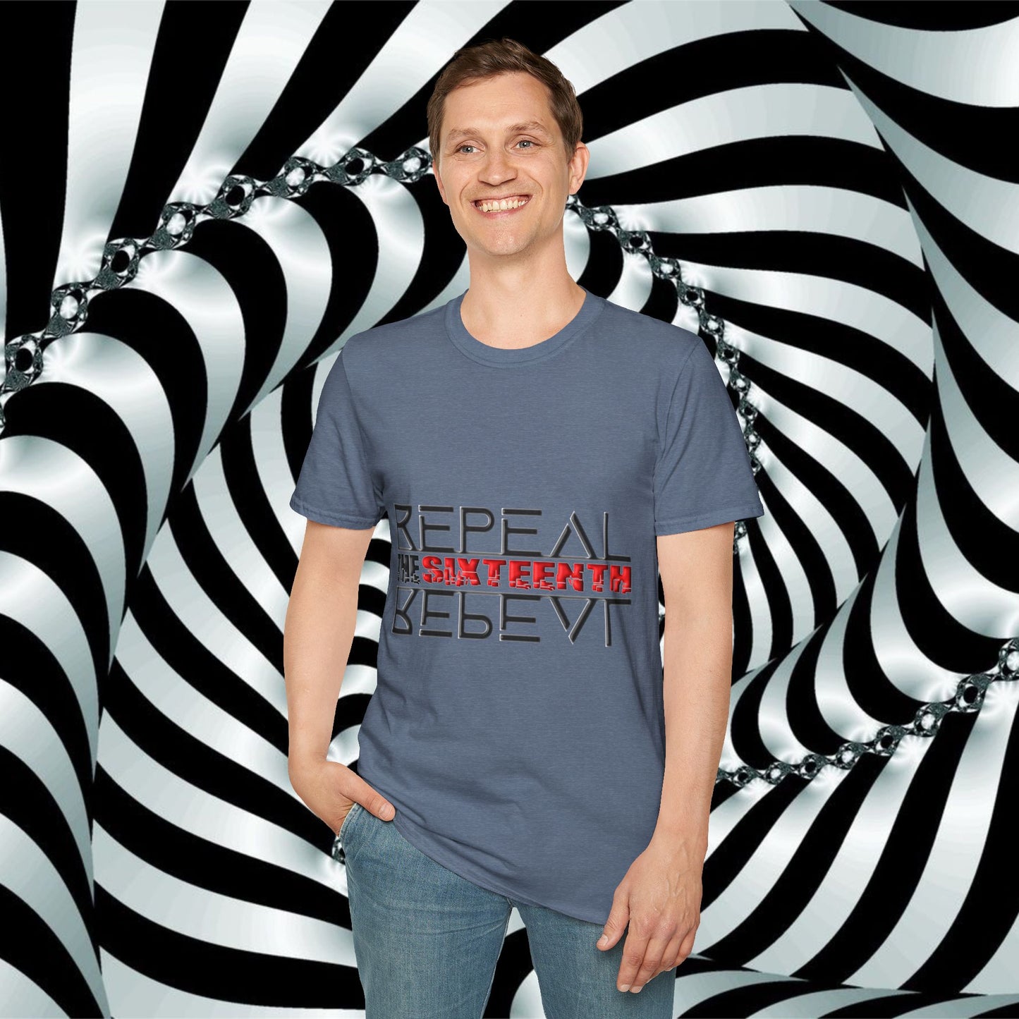 "Repeal the Sixteenth" - Unisex Softstyle T-Shirt