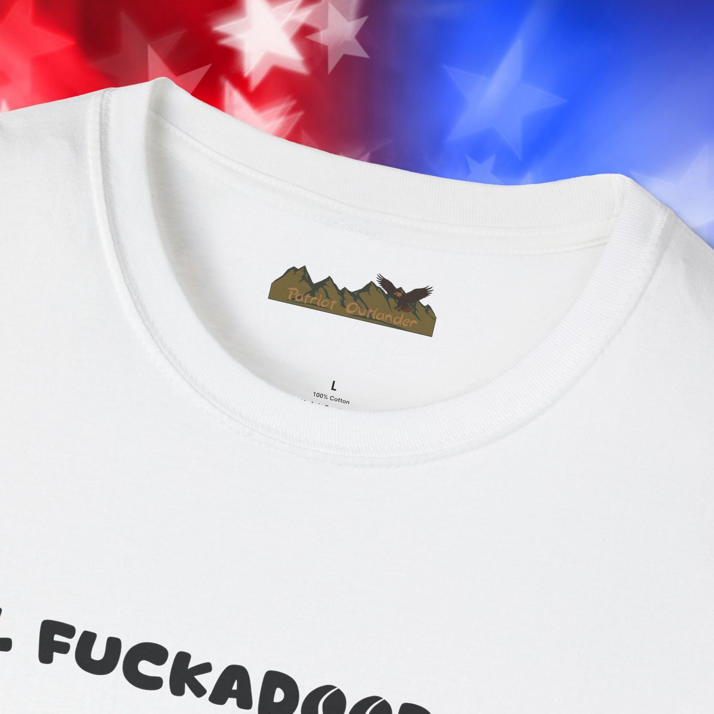 Funny Rooster Coffee Lover Unisex Softstyle T-Shirt - "Well Fuckadoodle Doo Goodmorning to You"
