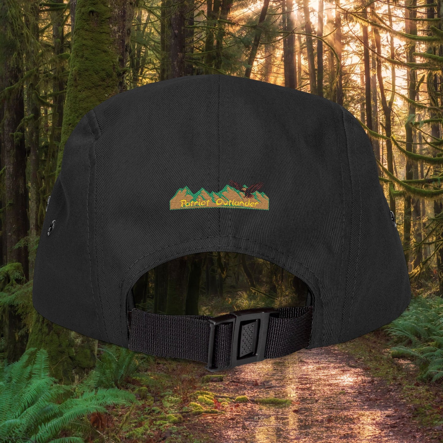 Liberty Flag - Embroidered 5 Panel Outdoor Cap