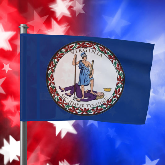 Virginia Tyrant State Seal - Flag