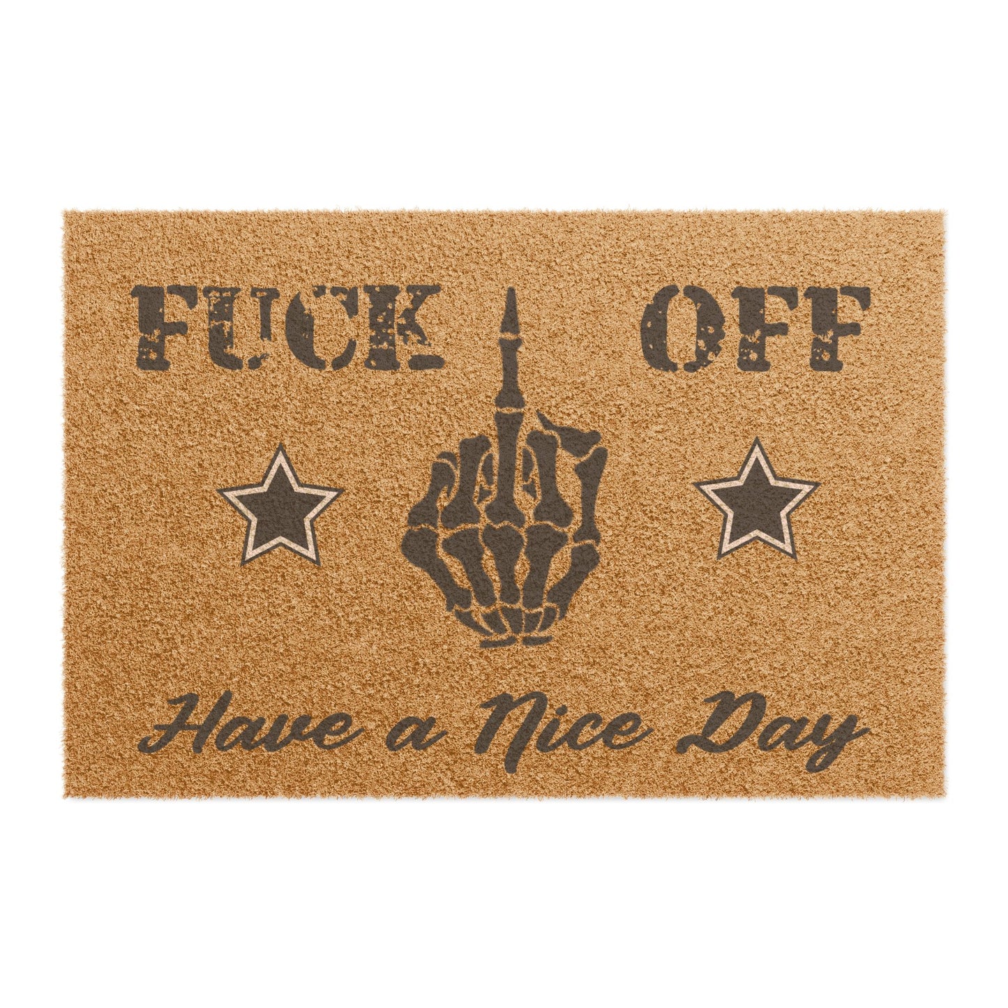 "Fuck Off, Have a Nice Day" - Funny Doormat