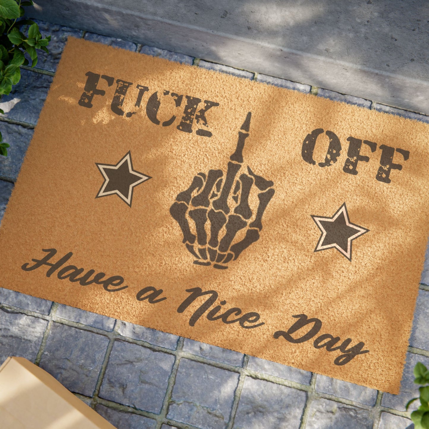 "Fuck Off, Have a Nice Day" - Funny Doormat