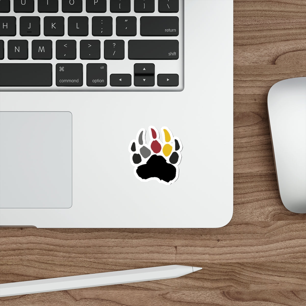 Pineland Bear Claw - Die-Cut Sticker