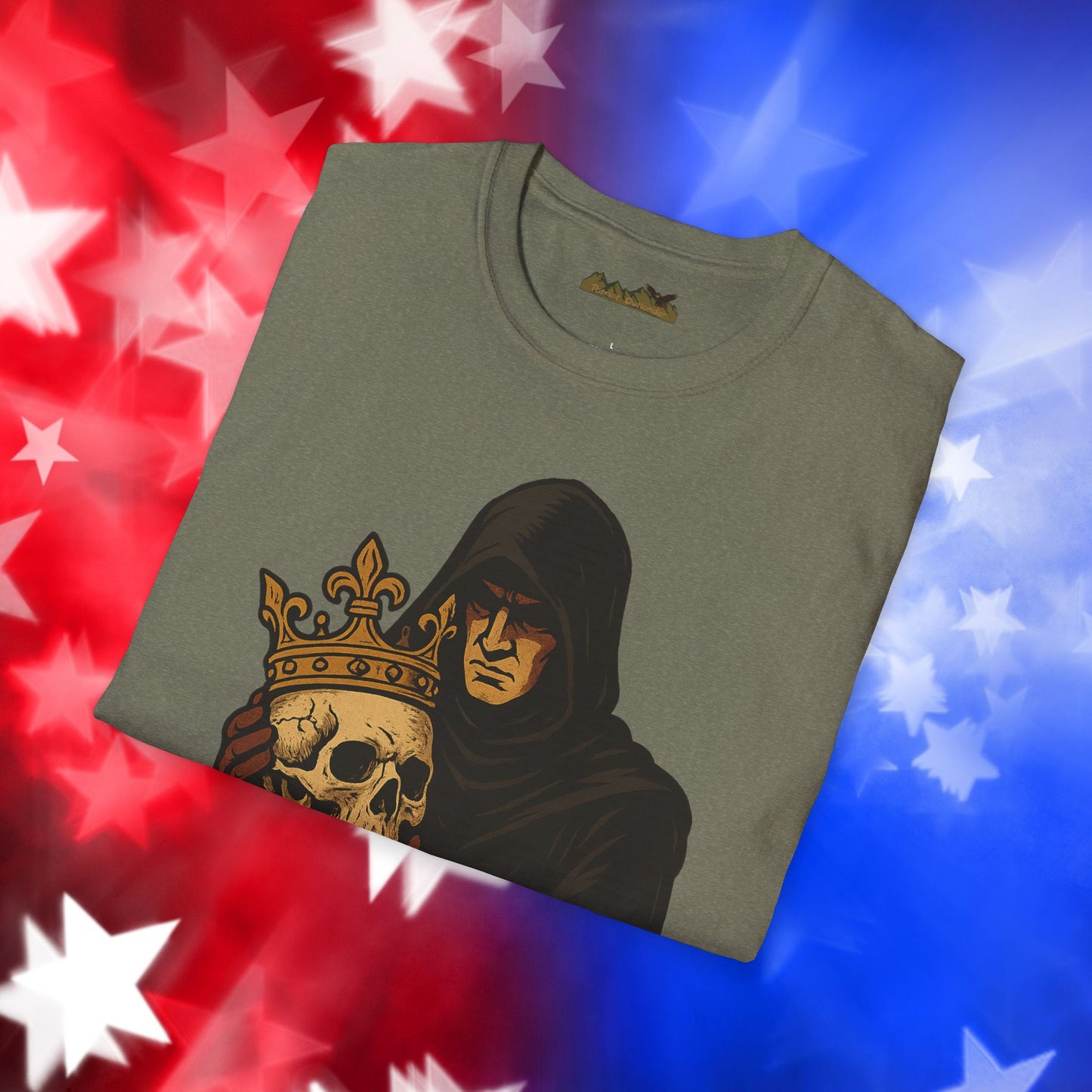 "Tyrant Hunter" - Bold Graphic Unisex Softstyle Tee
