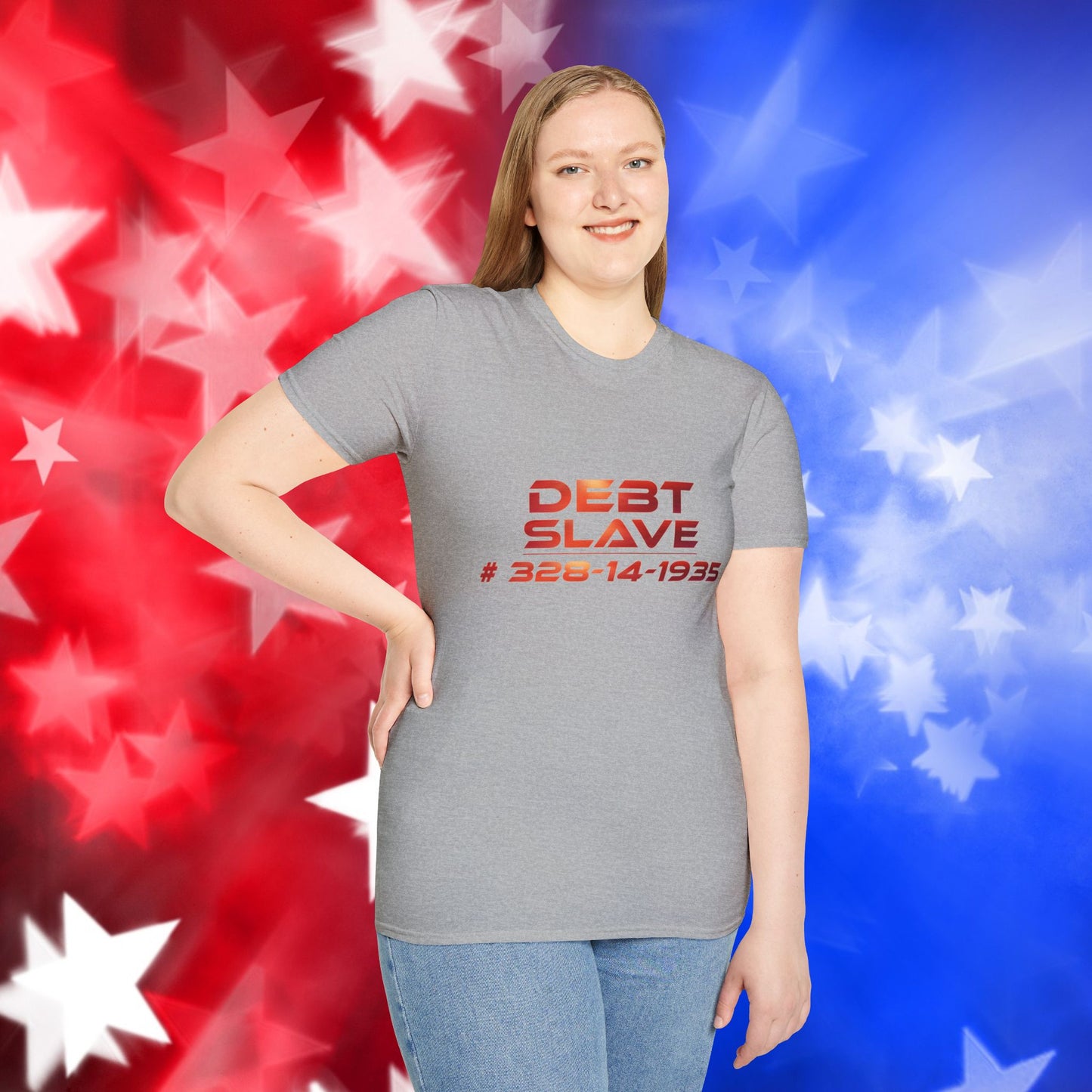 "Debt Slave" - Unisex Softstyle T-Shirt