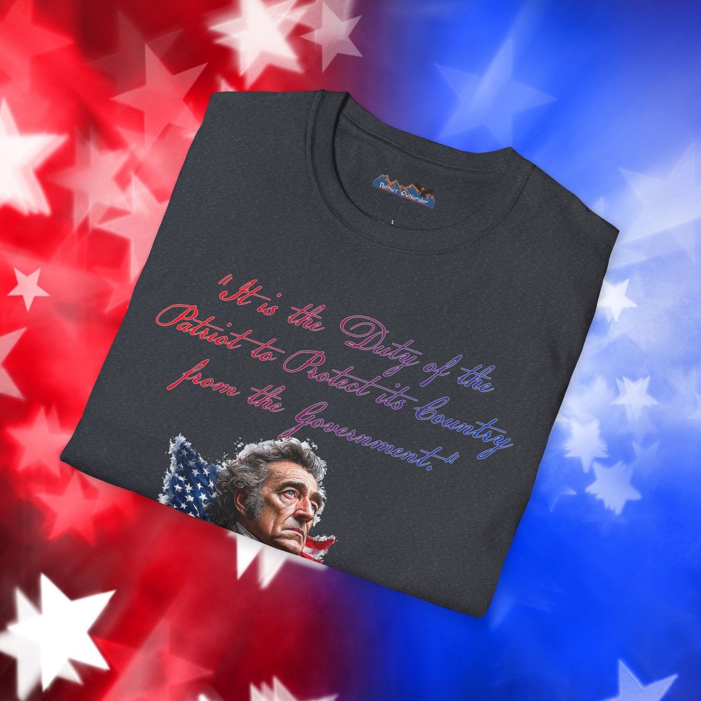 Thomas Paine Style 1 - Independence Day - Softstyle Unisex T-Shirt