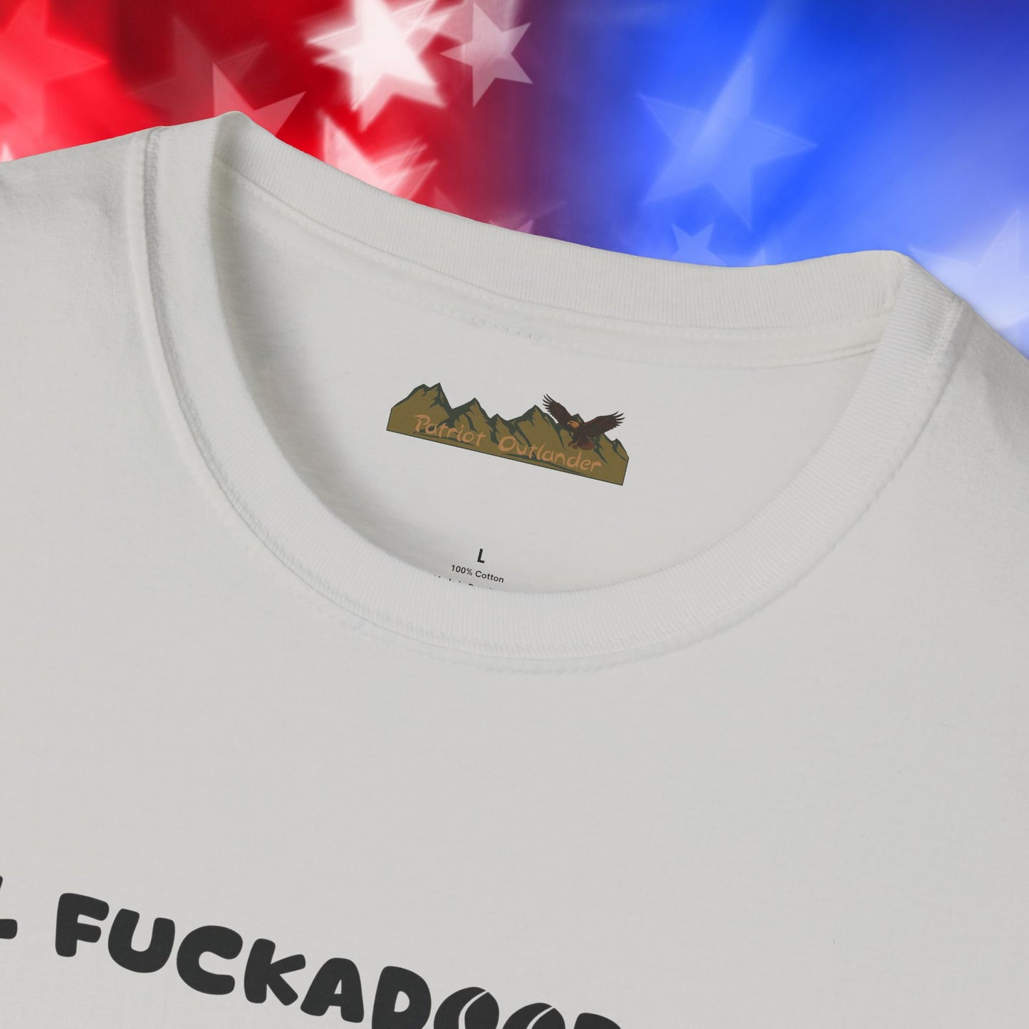 Funny Rooster Coffee Lover Unisex Softstyle T-Shirt - "Well Fuckadoodle Doo Goodmorning to You"