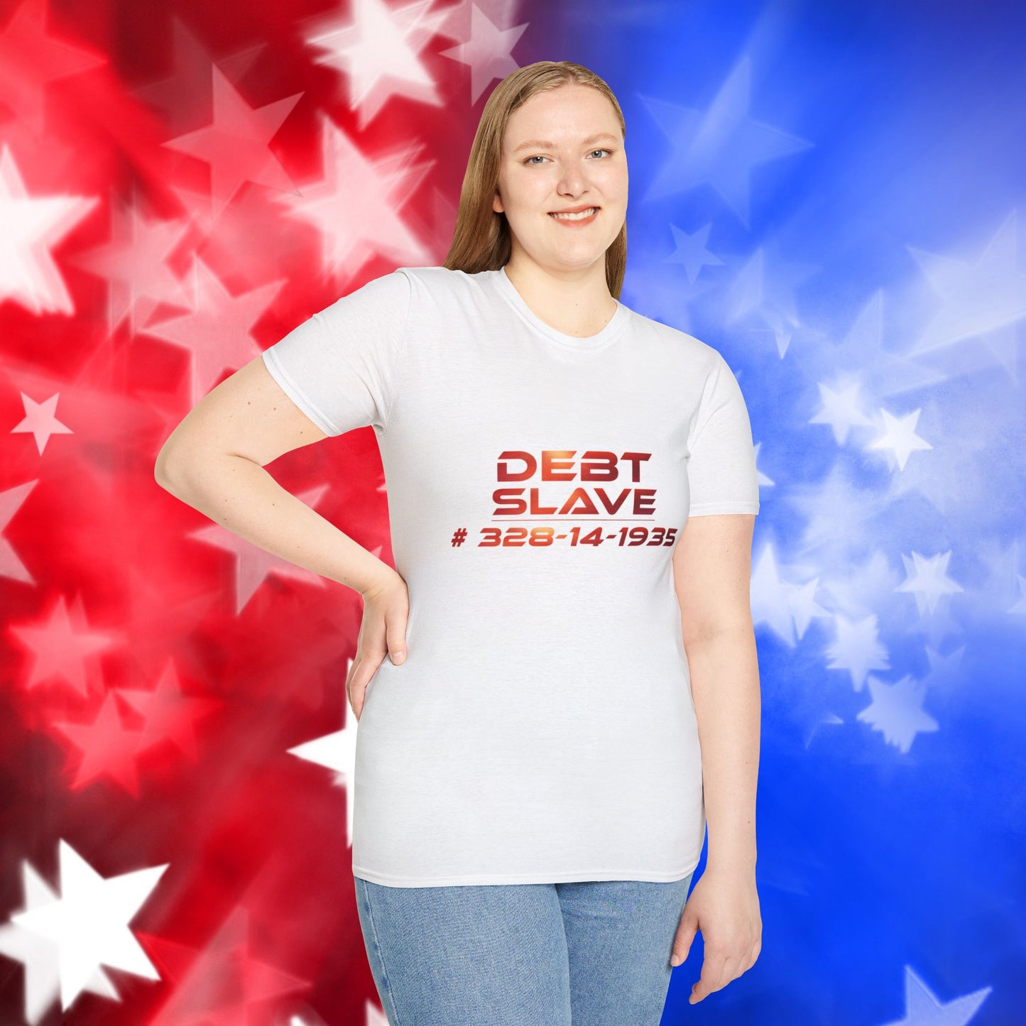 "Debt Slave" - Unisex Softstyle T-Shirt