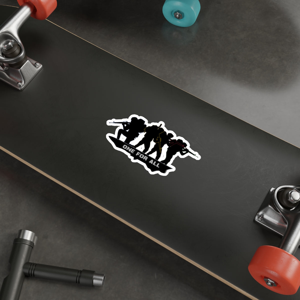 “One For All” - Die-Cut Military Sticker