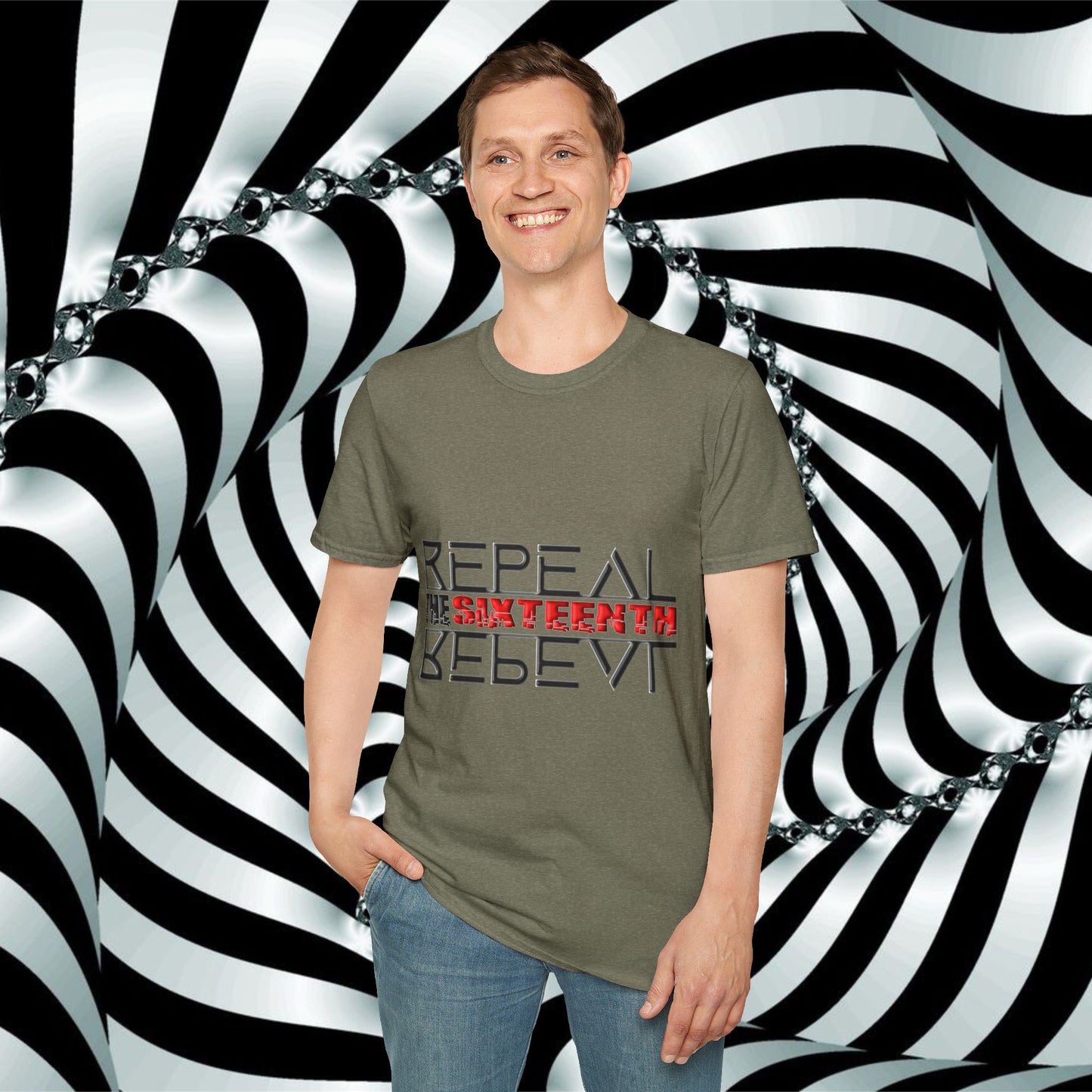 "Repeal the Sixteenth" - Unisex Softstyle T-Shirt