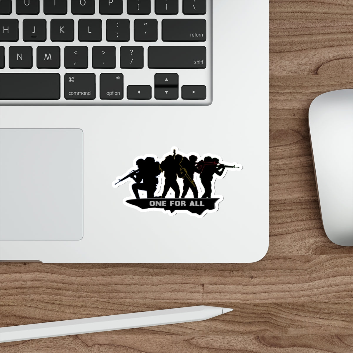 “One For All” - Die-Cut Military Sticker