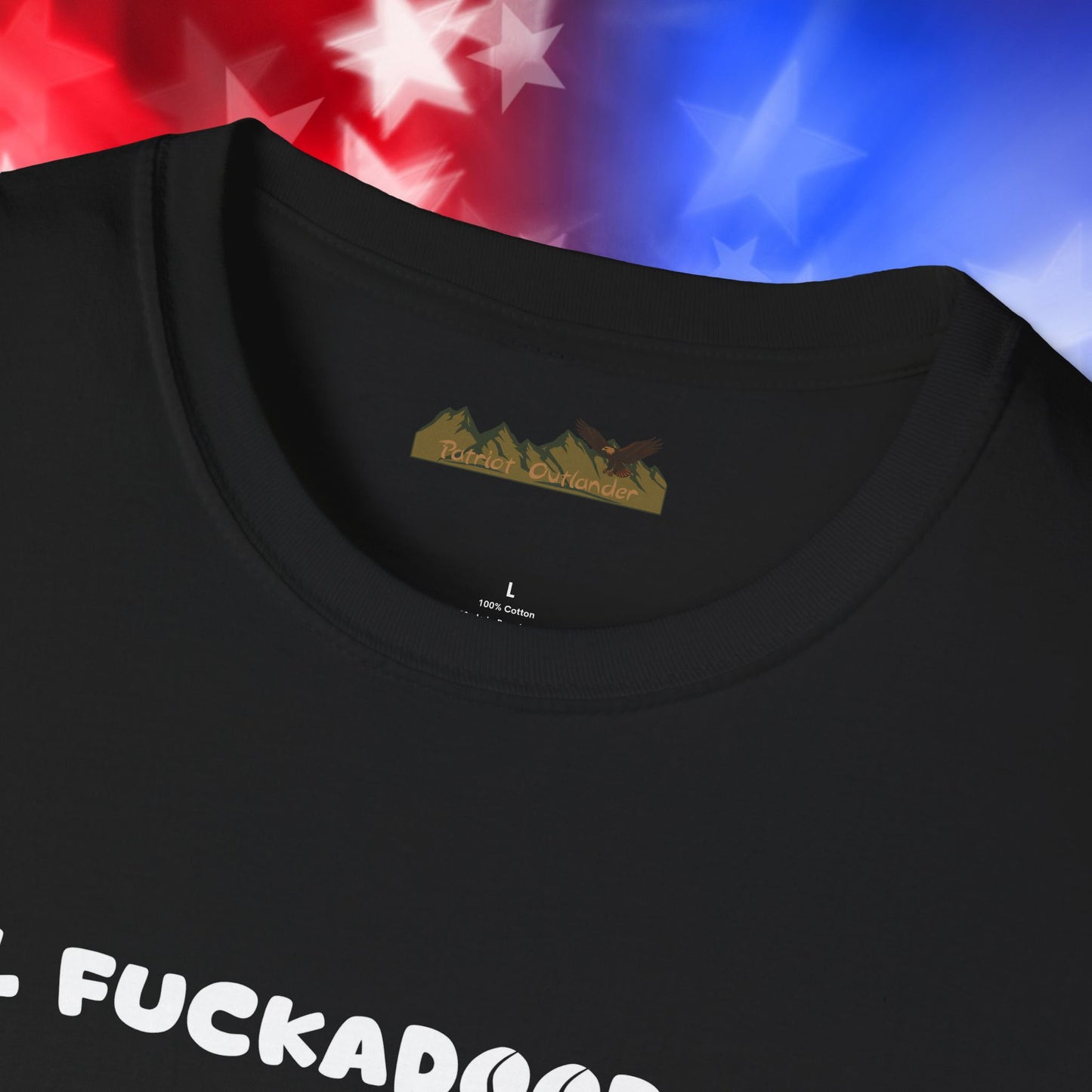 Funny Rooster Coffee Lover Unisex Softstyle T-Shirt - "Well Fuckadoodle Doo Goodmorning to You"