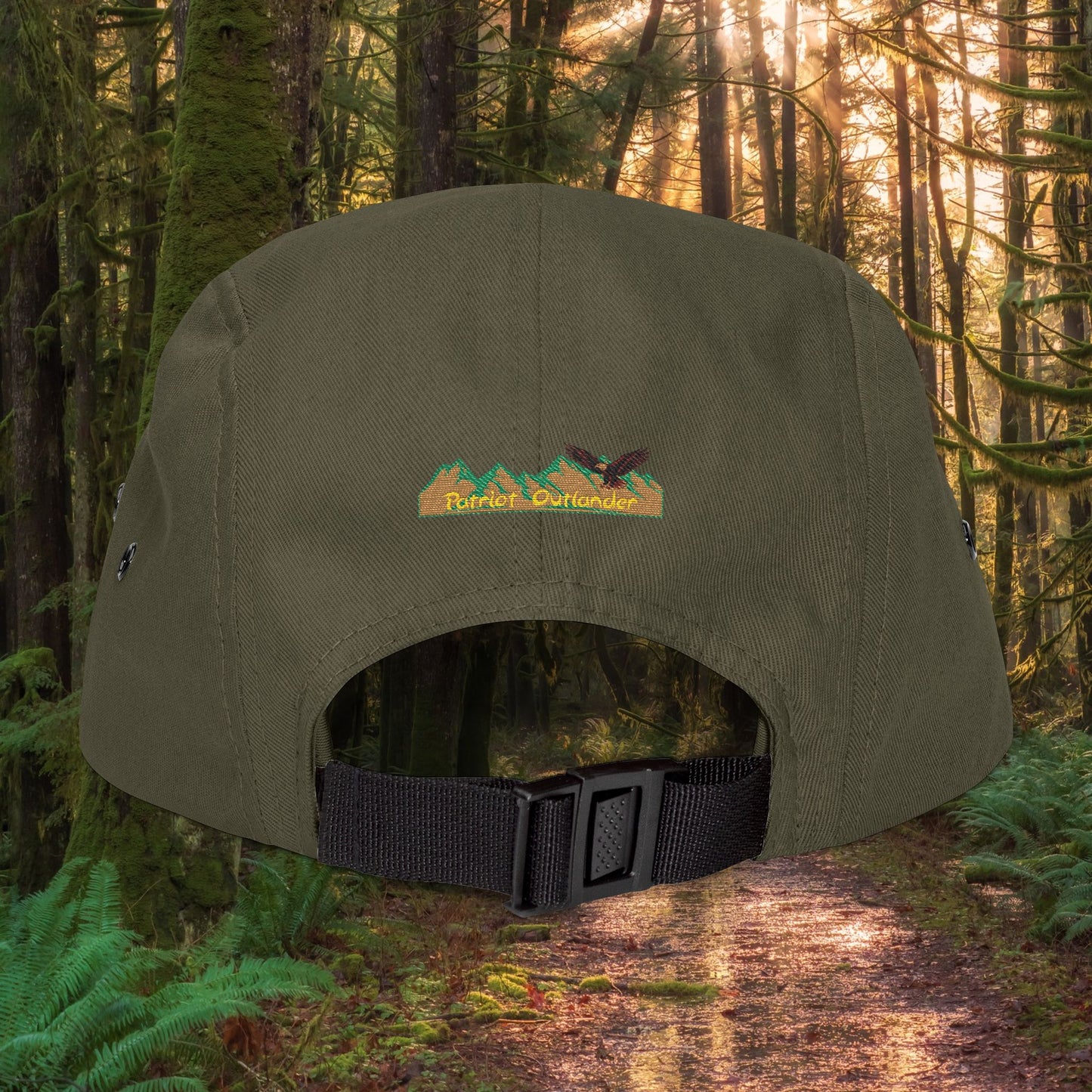 Liberty Flag - Embroidered 5 Panel Outdoor Cap
