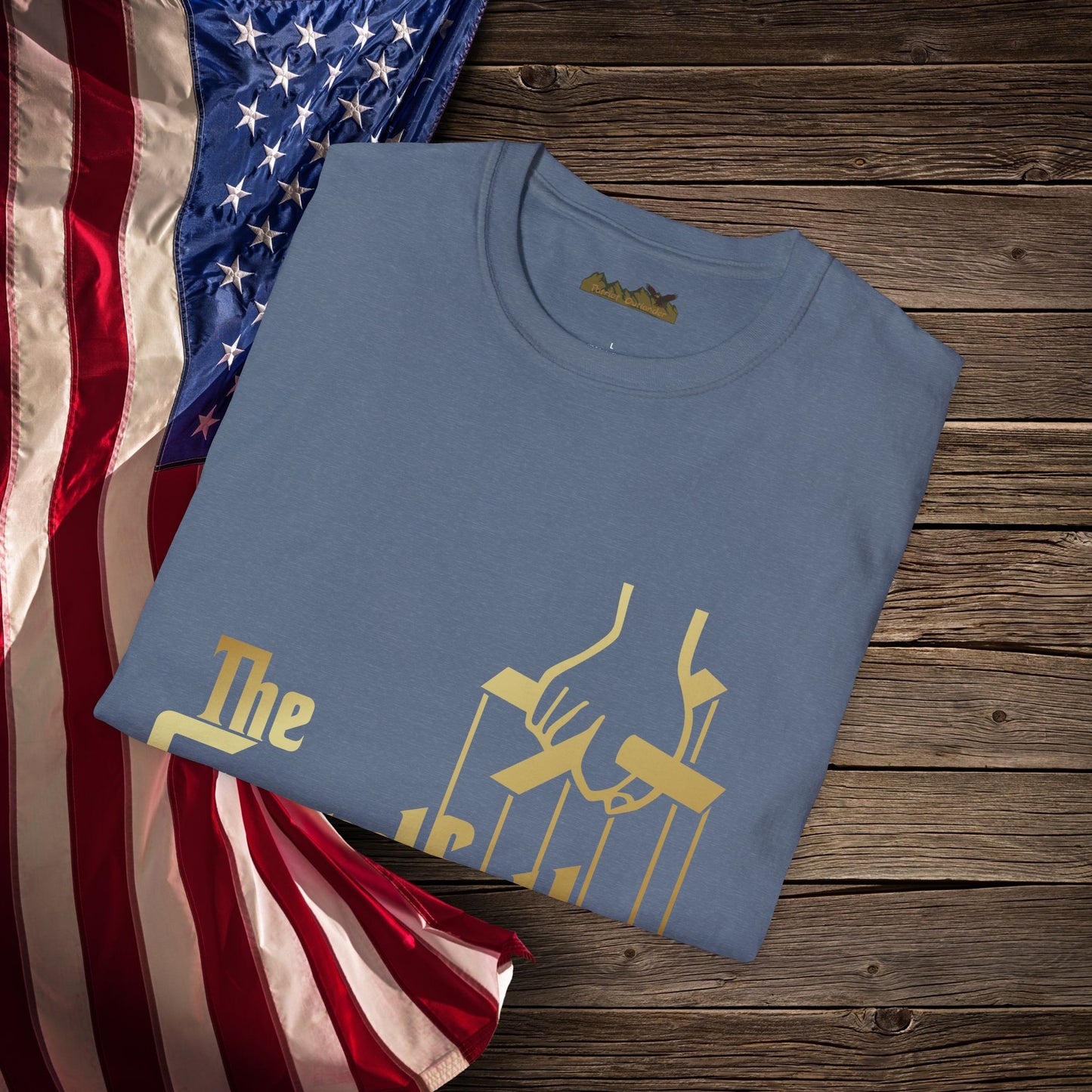 "The Grandfather" Quote - Softstyle T-Shirt for Grandpa