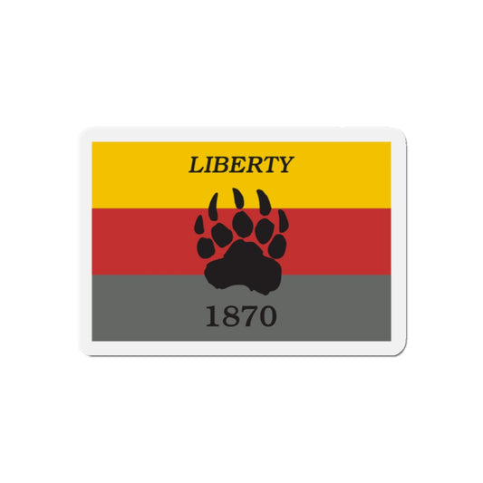 Pineland Liberty Flag - Die-Cut Magnet