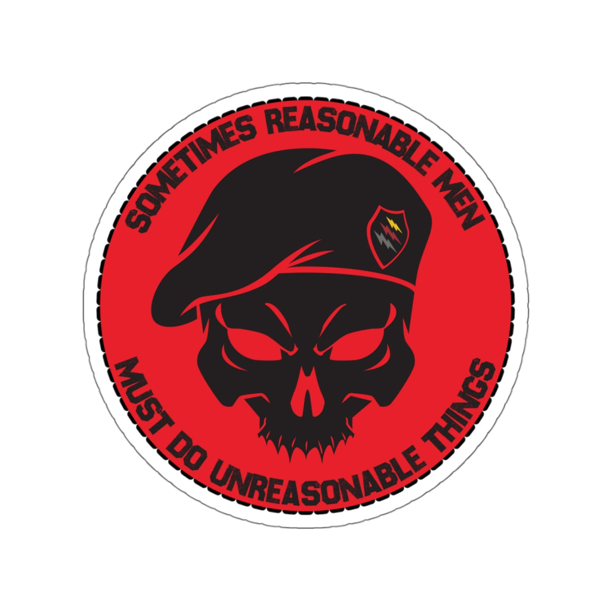 Reasonable Men Sticker