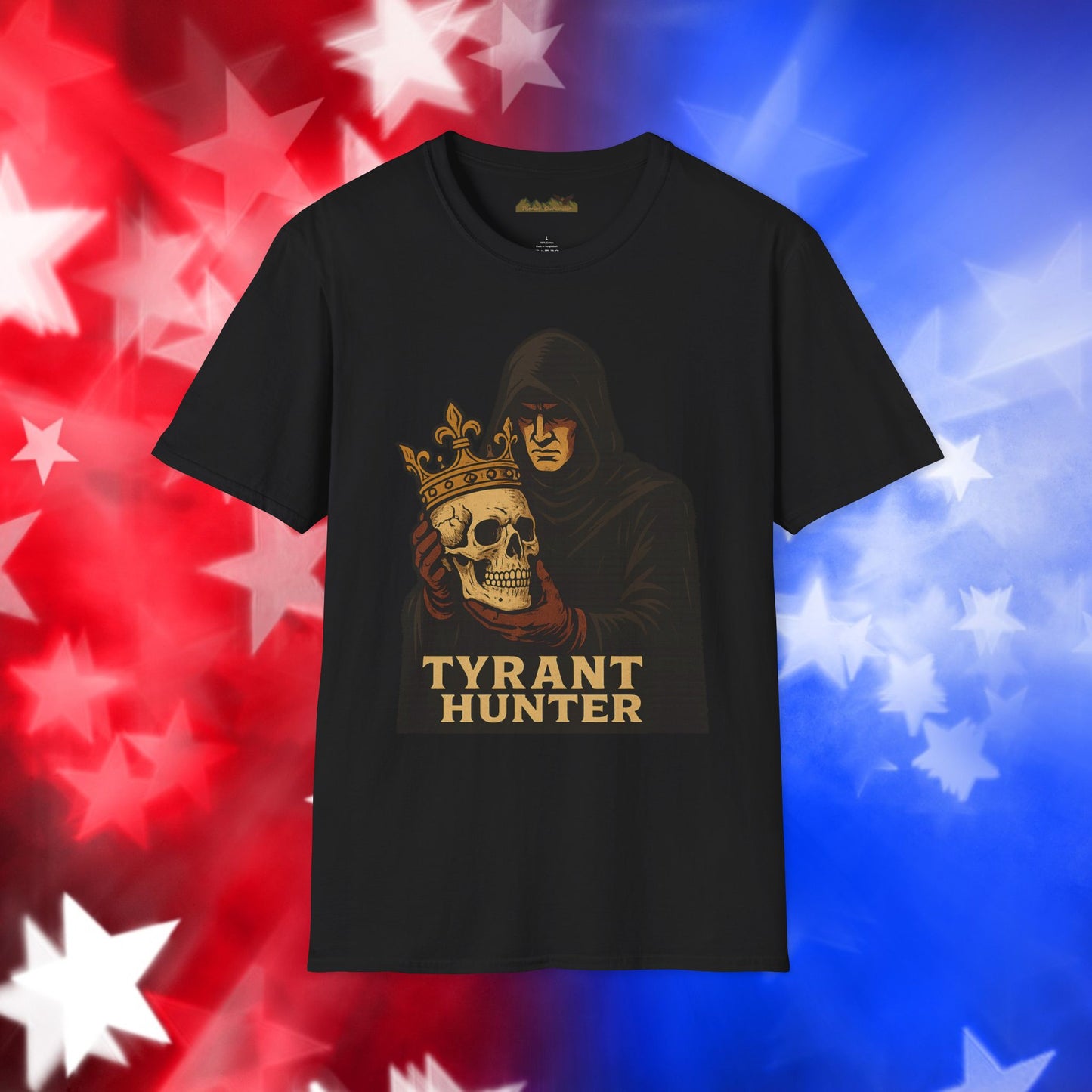 "Tyrant Hunter" - Bold Graphic Unisex Softstyle Tee