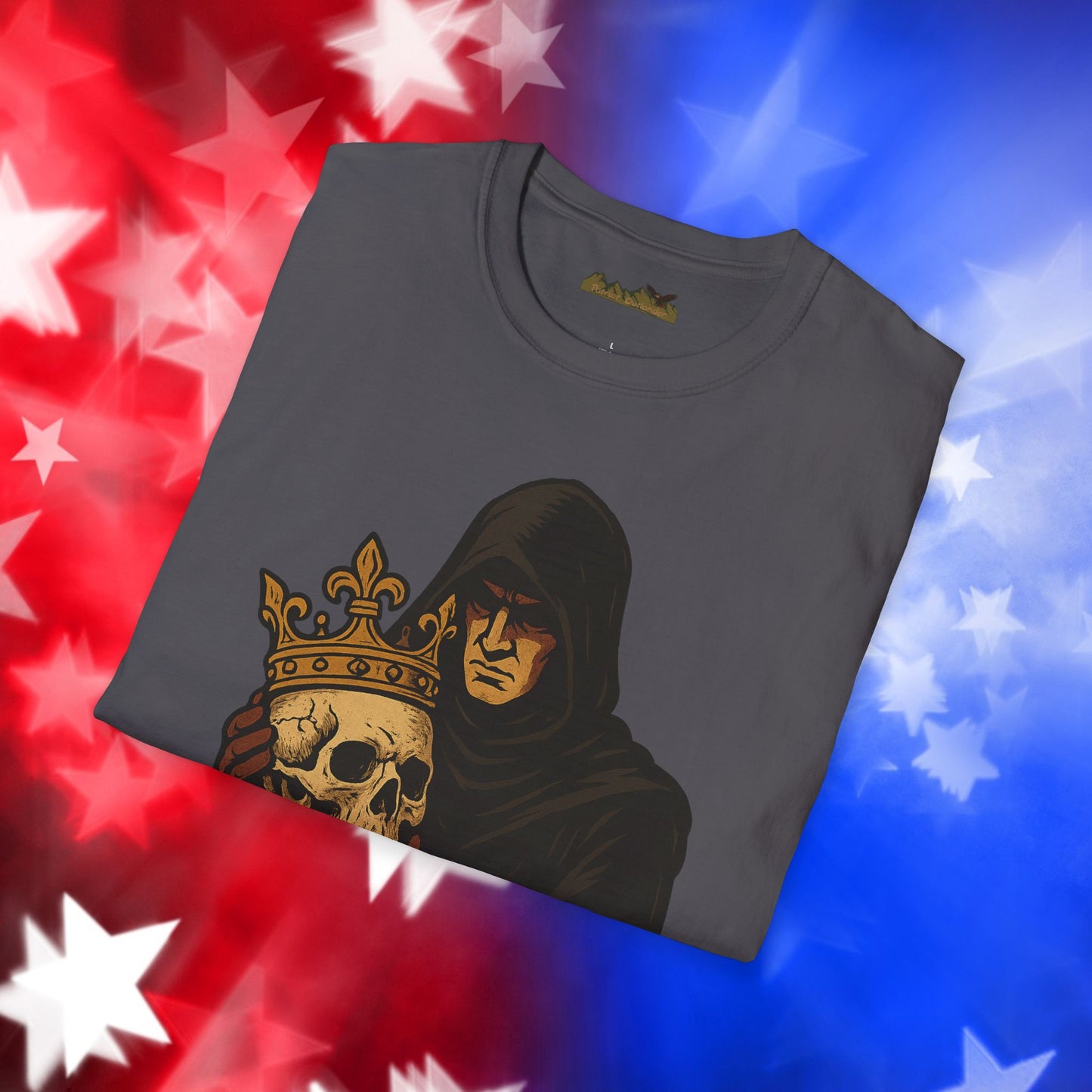 "Tyrant Hunter" - Bold Graphic Unisex Softstyle Tee