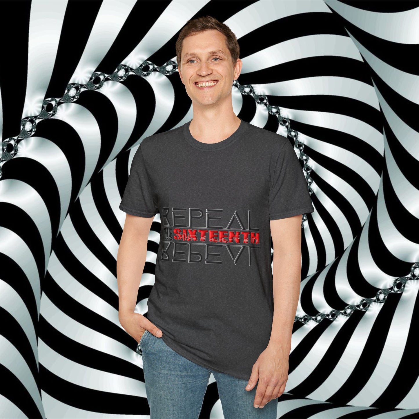 "Repeal the Sixteenth" - Unisex Softstyle T-Shirt