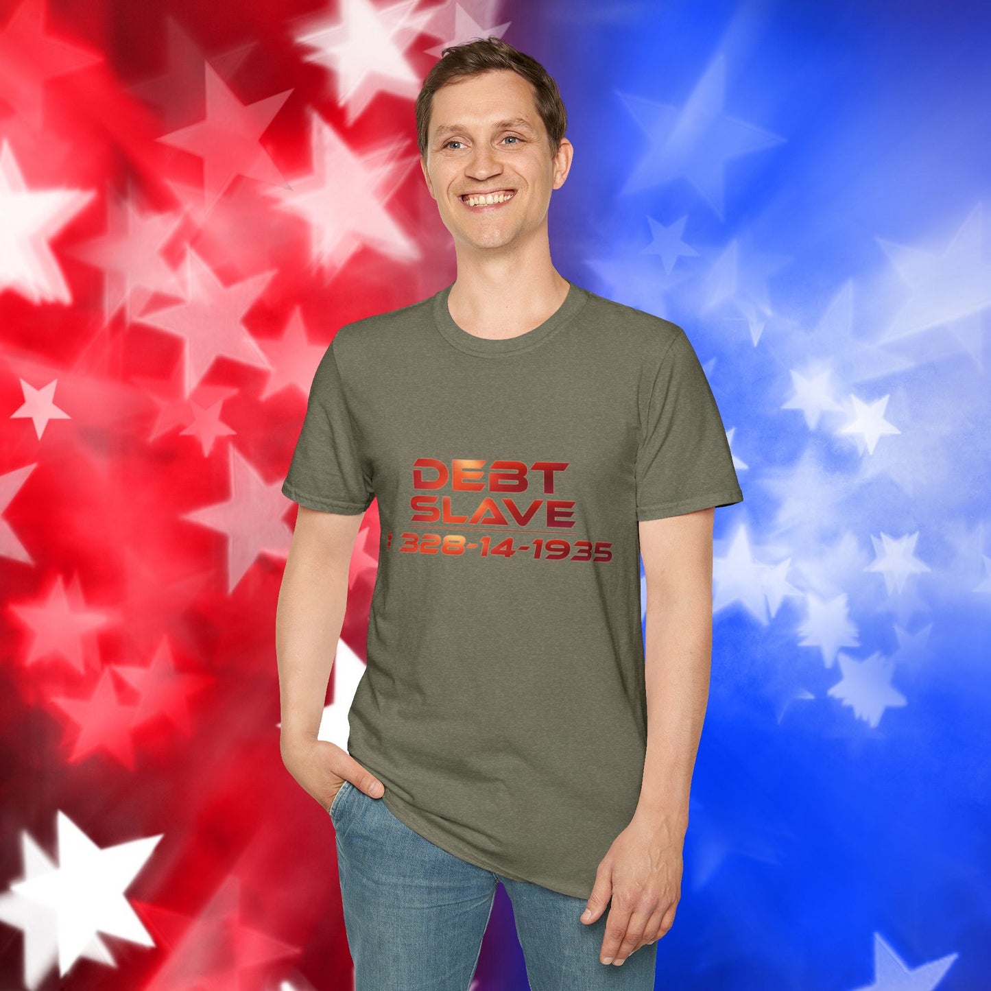 "Debt Slave" - Unisex Softstyle T-Shirt