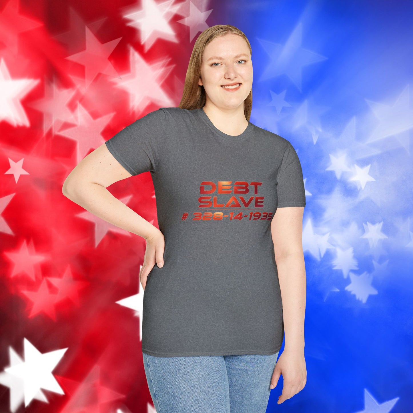 "Debt Slave" - Unisex Softstyle T-Shirt