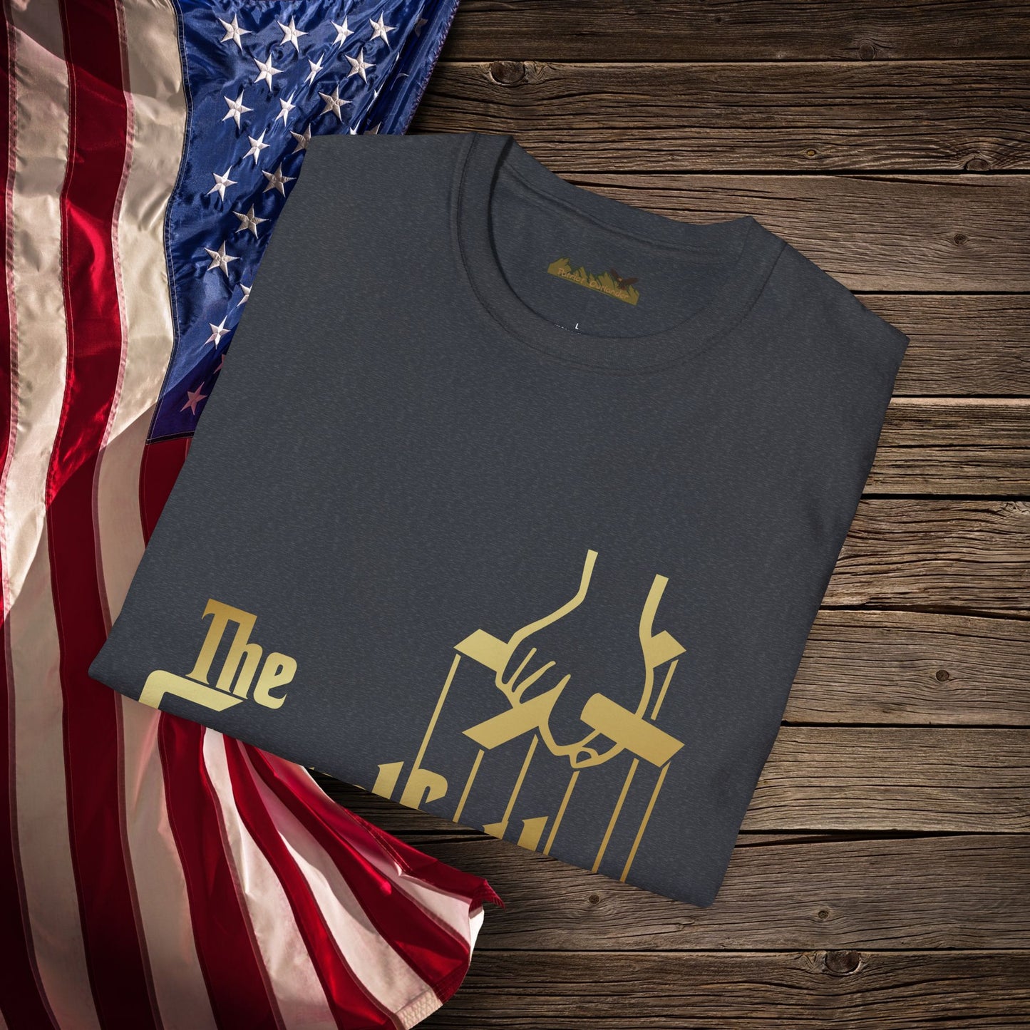 "The Grandfather" Quote - Softstyle T-Shirt for Grandpa