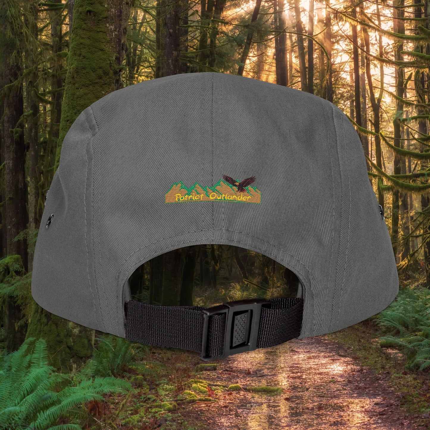 Pineland Bear Claw - Embroidered 5 Panel Cap