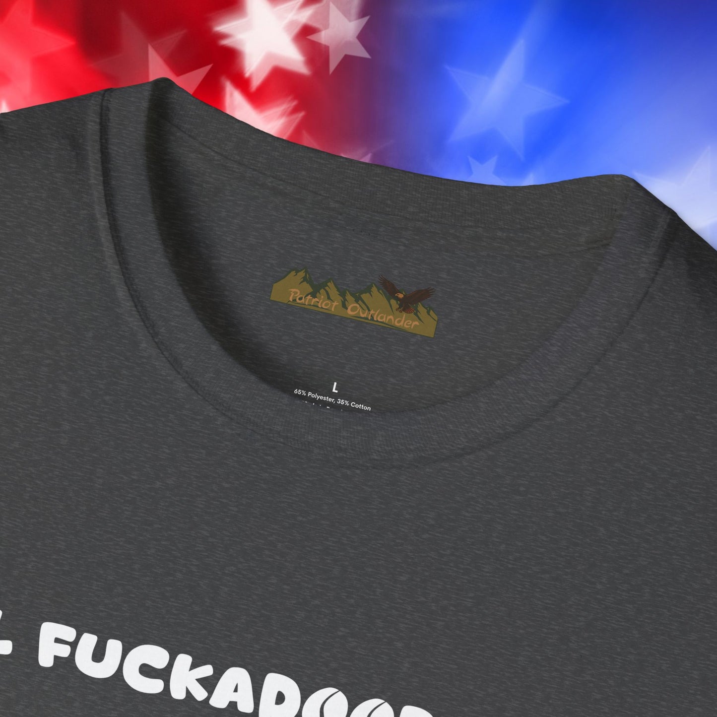 Funny Rooster Coffee Lover Unisex Softstyle T-Shirt - "Well Fuckadoodle Doo Goodmorning to You"