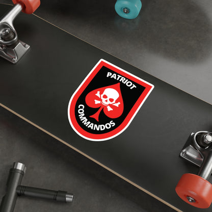 Patriot Commando - Die-Cut Sticker