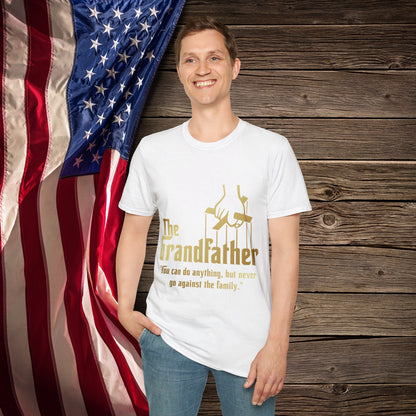 "The Grandfather" Quote - Softstyle T-Shirt for Grandpa