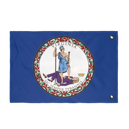 Virginia Tyrant State Seal - Double-Sided Flag