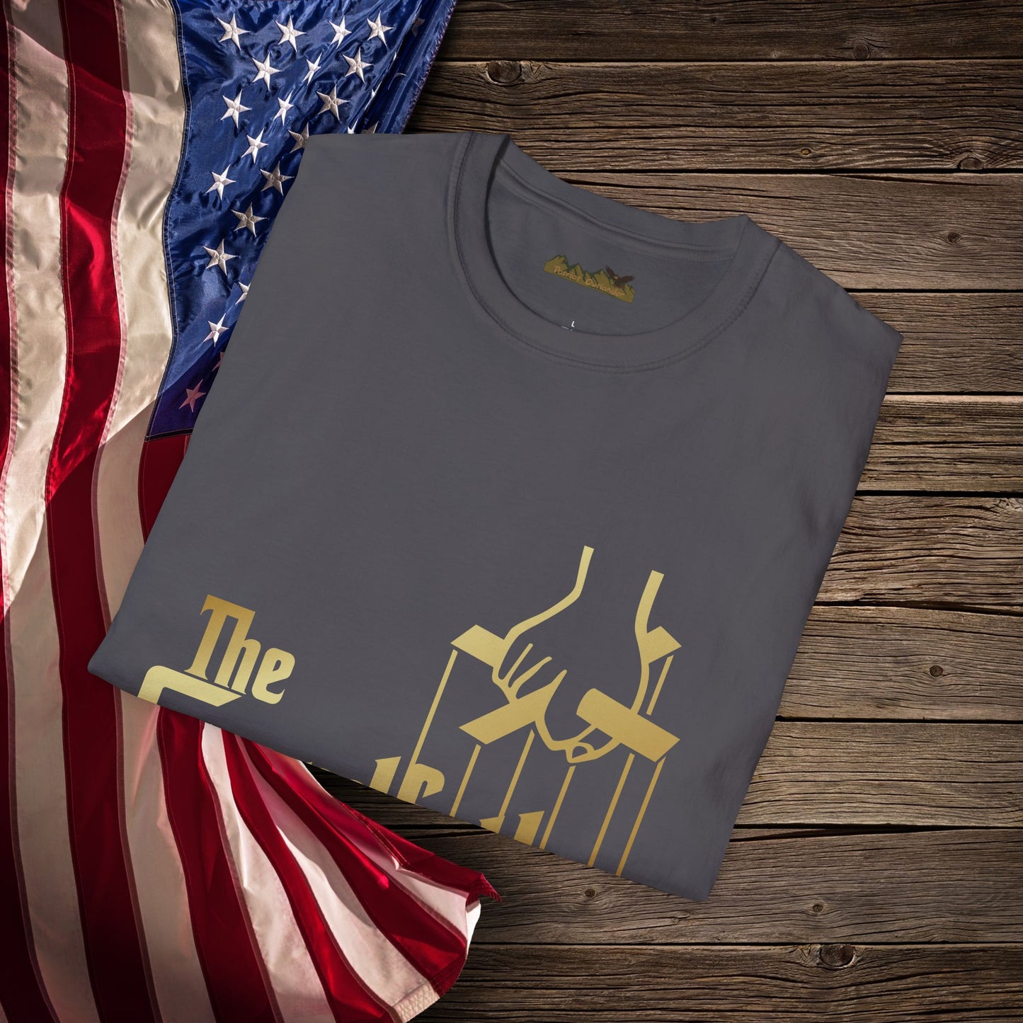 "The Grandfather" Quote - Softstyle T-Shirt for Grandpa